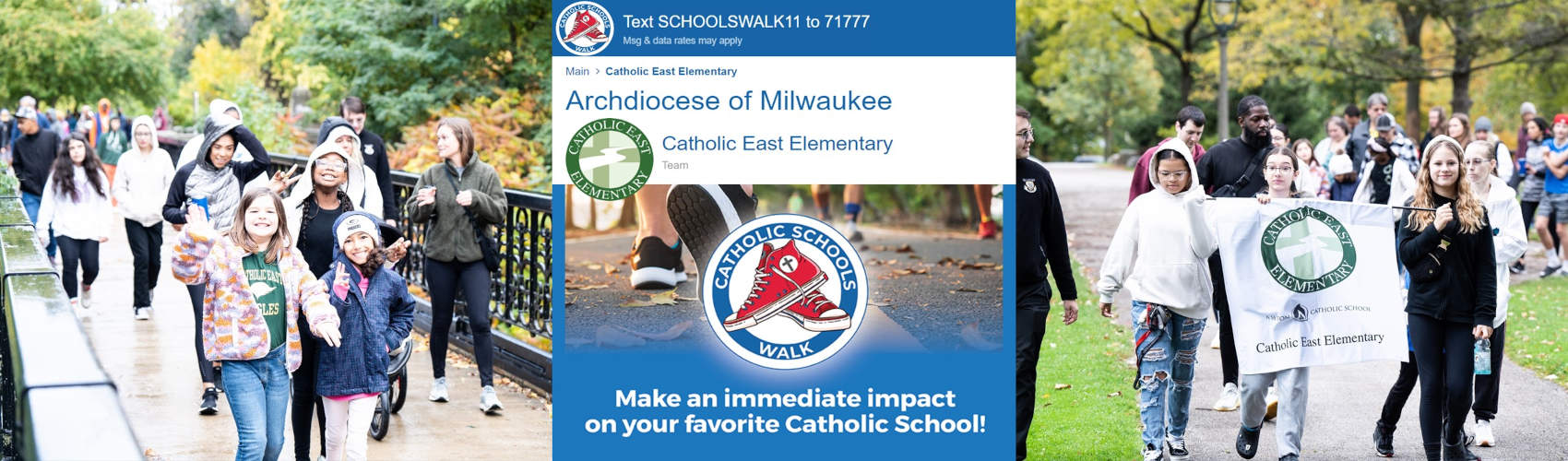 Support Catholic East at the Catholic Schools Walk – Cathedral of St ...